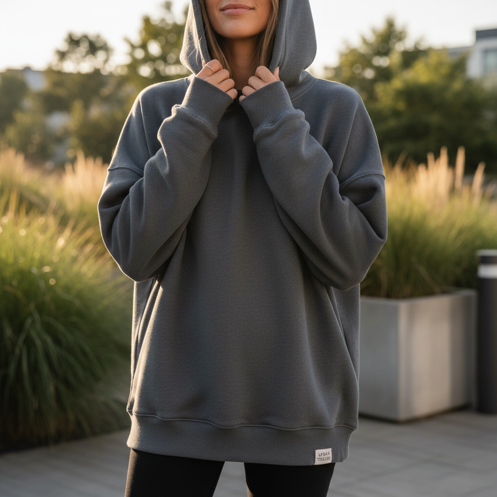 Women Drop Shoulder Hoodies