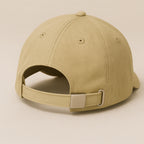 Unisex Baseball Cap - Adjustable Cotton Dad Hat for Men and Women Free Size (Beige)