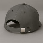 Unisex Baseball Cap - Adjustable Cotton Dad Hat for Men and Women Free Size (Grey)
