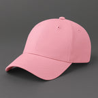 Unisex Baseball Cap - Adjustable Cotton Dad Hat for Men and Women Free Size (Pink)