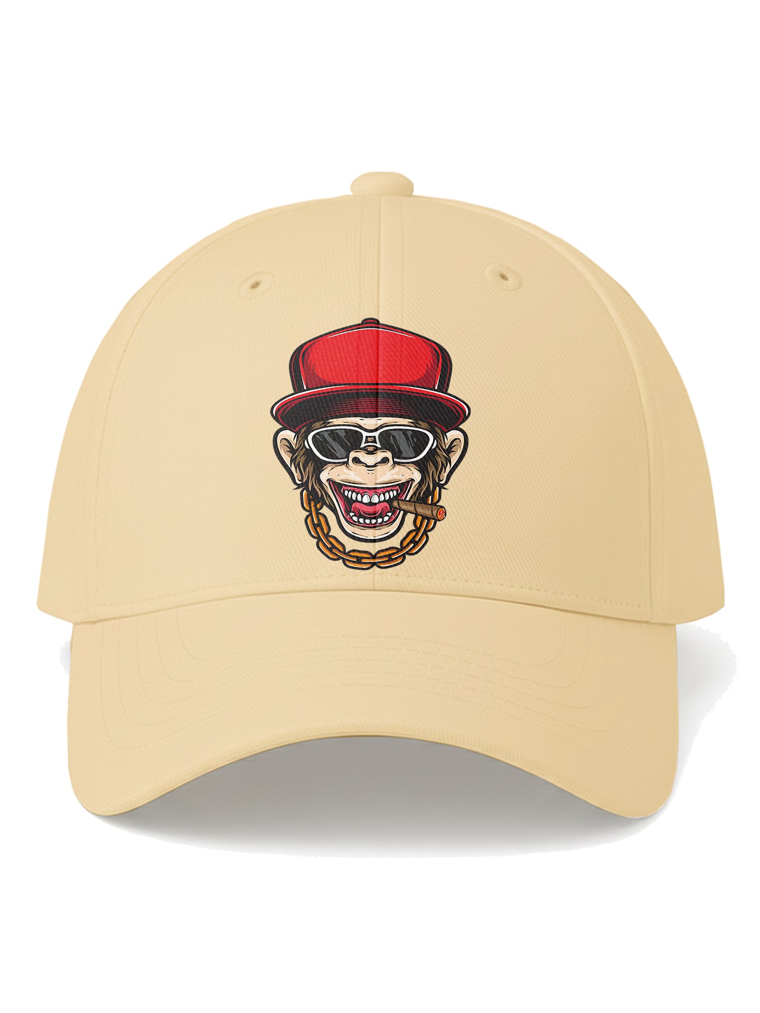 Unisex-Rockstar-Monkey-Printed-Baseball-Trendy-Streetwear-Cap-for-Men-and-Women-UPC5-Beige