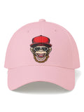 Unisex-Rockstar-Monkey-Printed-Baseball-Trendy-Streetwear-Cap-for-Men-and-Women-UPC5-Pink