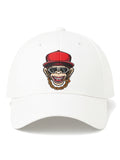 Unisex-Rockstar-Monkey-Printed-Baseball-Trendy-Streetwear-Cap-for-Men-and-Women-UPC5-White