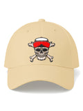 Unisex-Adjustable-Skull-Crossbones-Printed-Baseball-Cap-for-Men-and-Women-UPC6-Beige