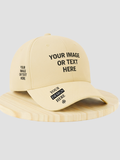 Customizable Unisex Baseball Cap with Personalized Text or Image Print