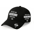 Customizable Unisex Baseball Cap with Personalized Text or Image Print (Black)