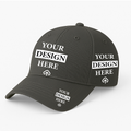 Customizable Unisex Baseball Cap with Personalized Text or Image Print (Grey)