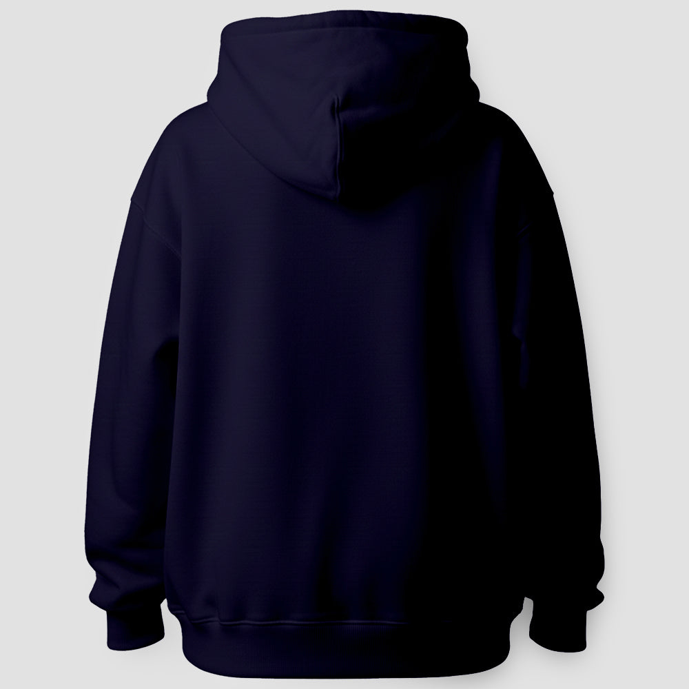 Men Drop Shoulder Oversized Hoodie Custom Print Front Back