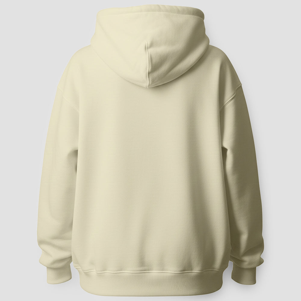 Men Drop Shoulder Oversized Hoodie Custom Print Front Back