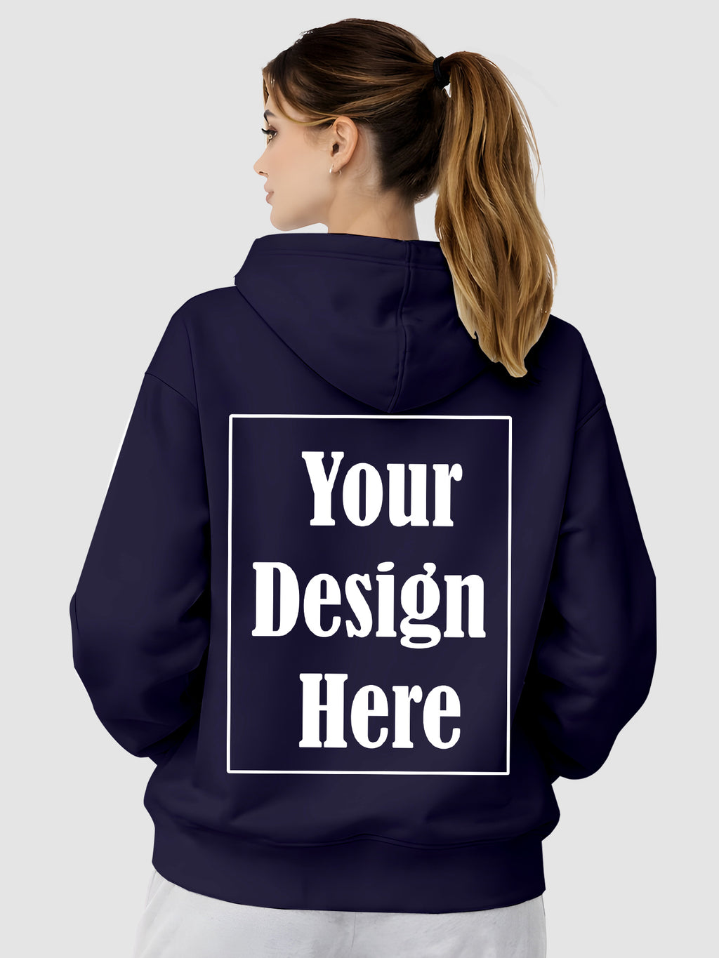 Women-Personalised-Drop-Shoulder-Hoodie-COHW1
