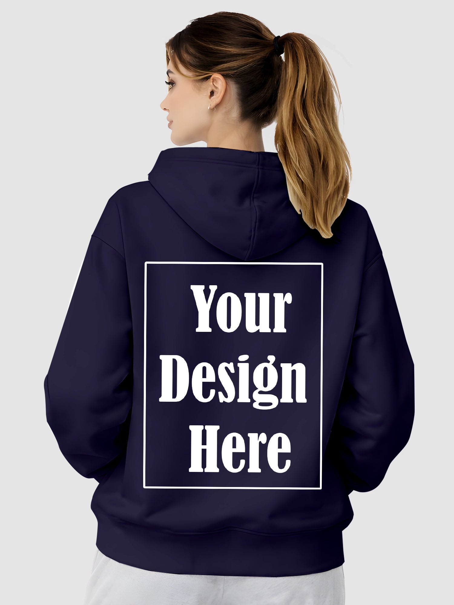 Women-Personalised-Drop-Shoulder-Hoodie-COHW1