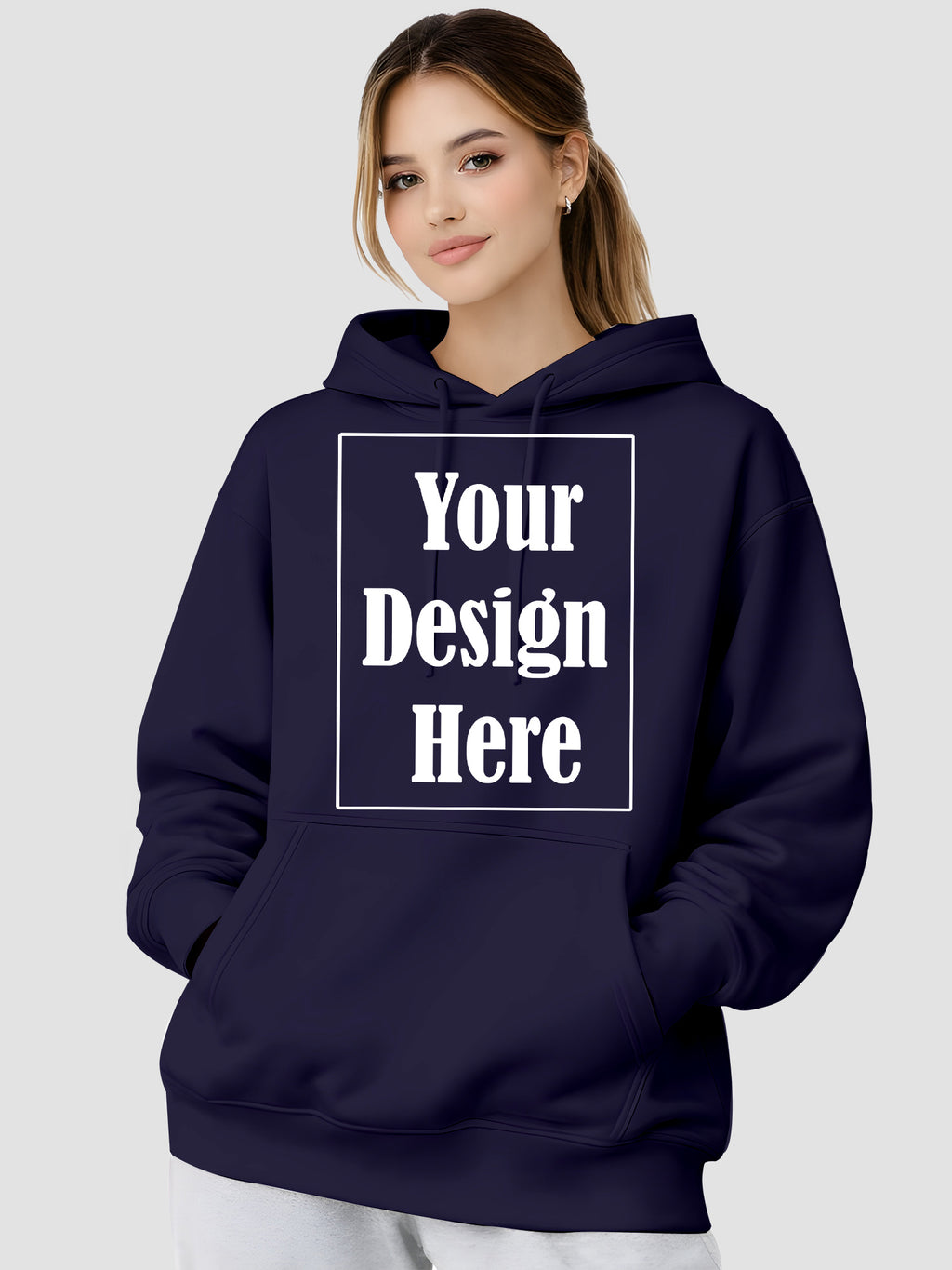 Women-Personalised-Drop-Shoulder-Hoodie-COHW1