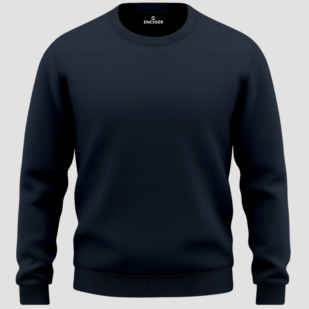 Women Personalized Design Print Round Neck Full Sleeve Sweatshirt