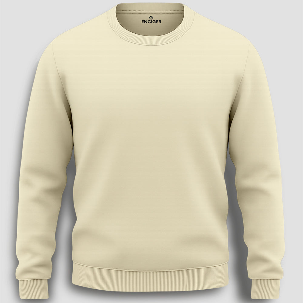 Women Personalized Design Print Round Neck Full Sleeve Sweatshirt