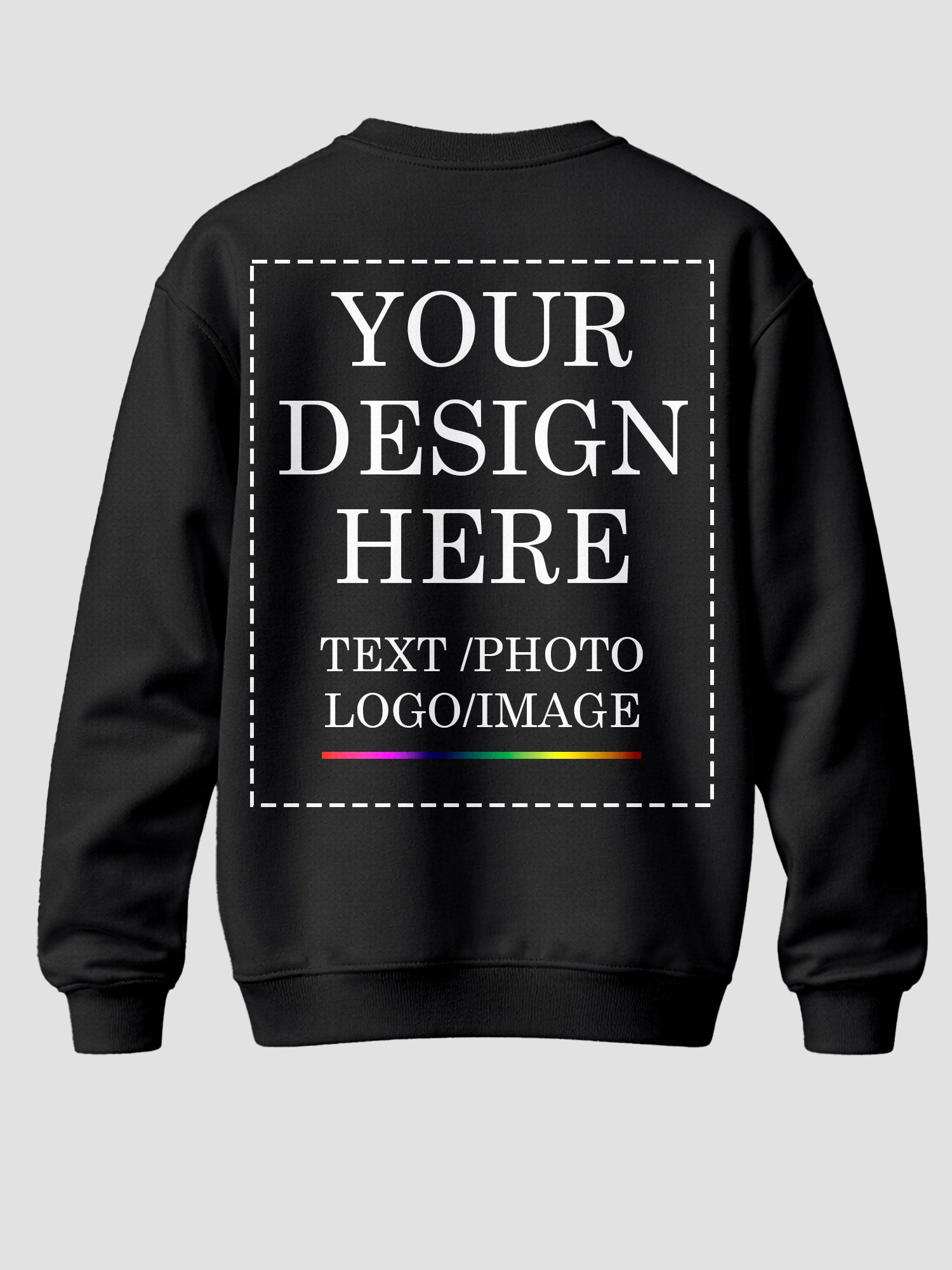 Women-Personalized-Design-Print-Round-Neck-Full-Sleeve-Fleece-Pullover-CSW3