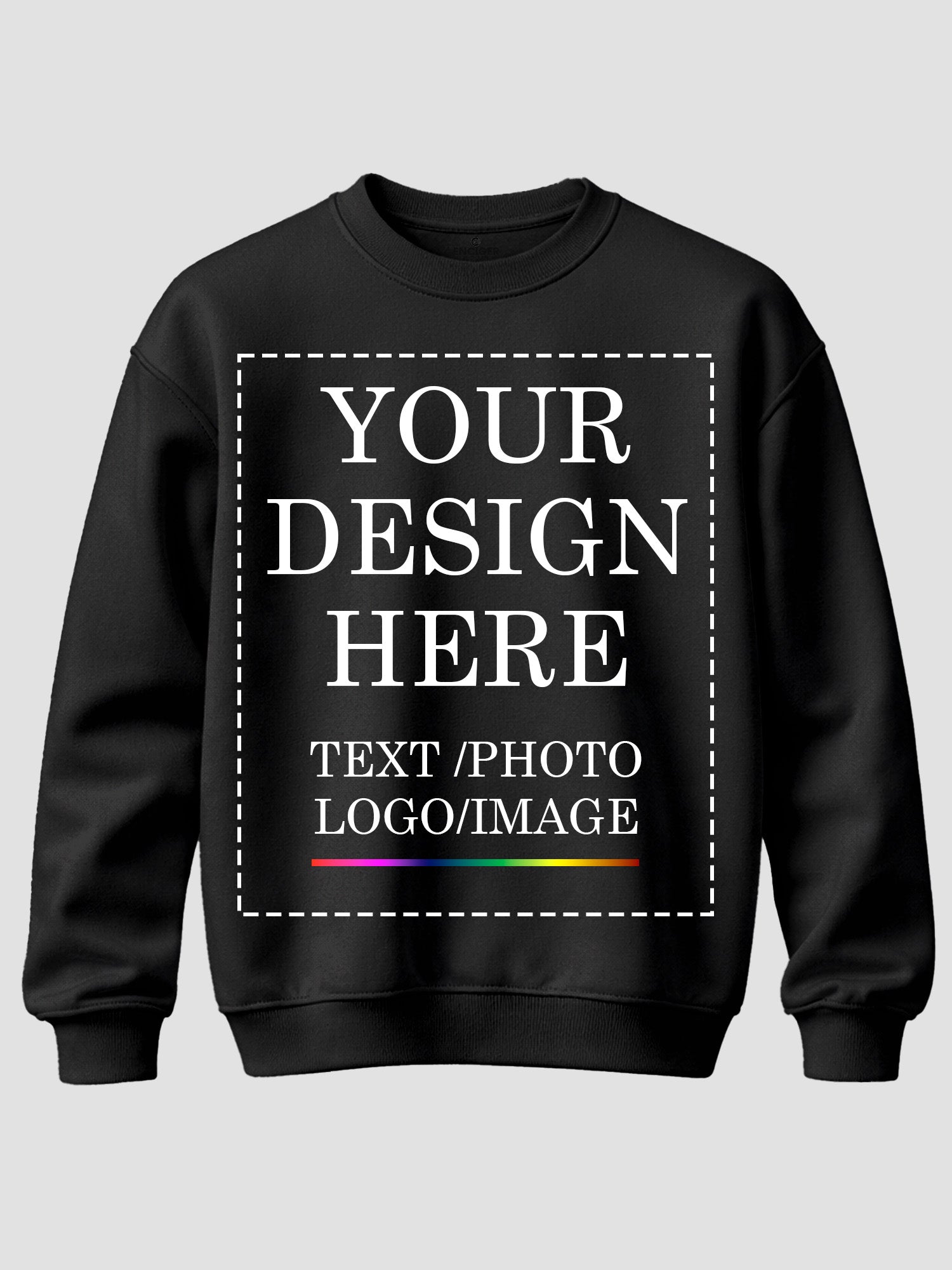 Women-Personalized-Design-Print-Round-Neck-Full-Sleeve-Fleece-Pullover-CSW3