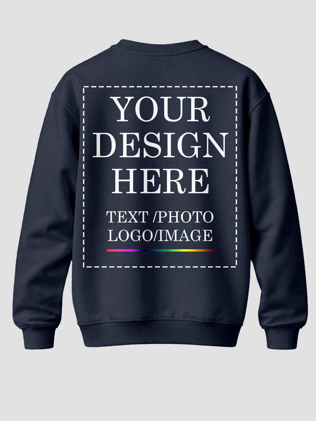 Women-Personalized-Design-Print-Round-Neck-Full-Sleeve-Fleece-Pullover-CSW3