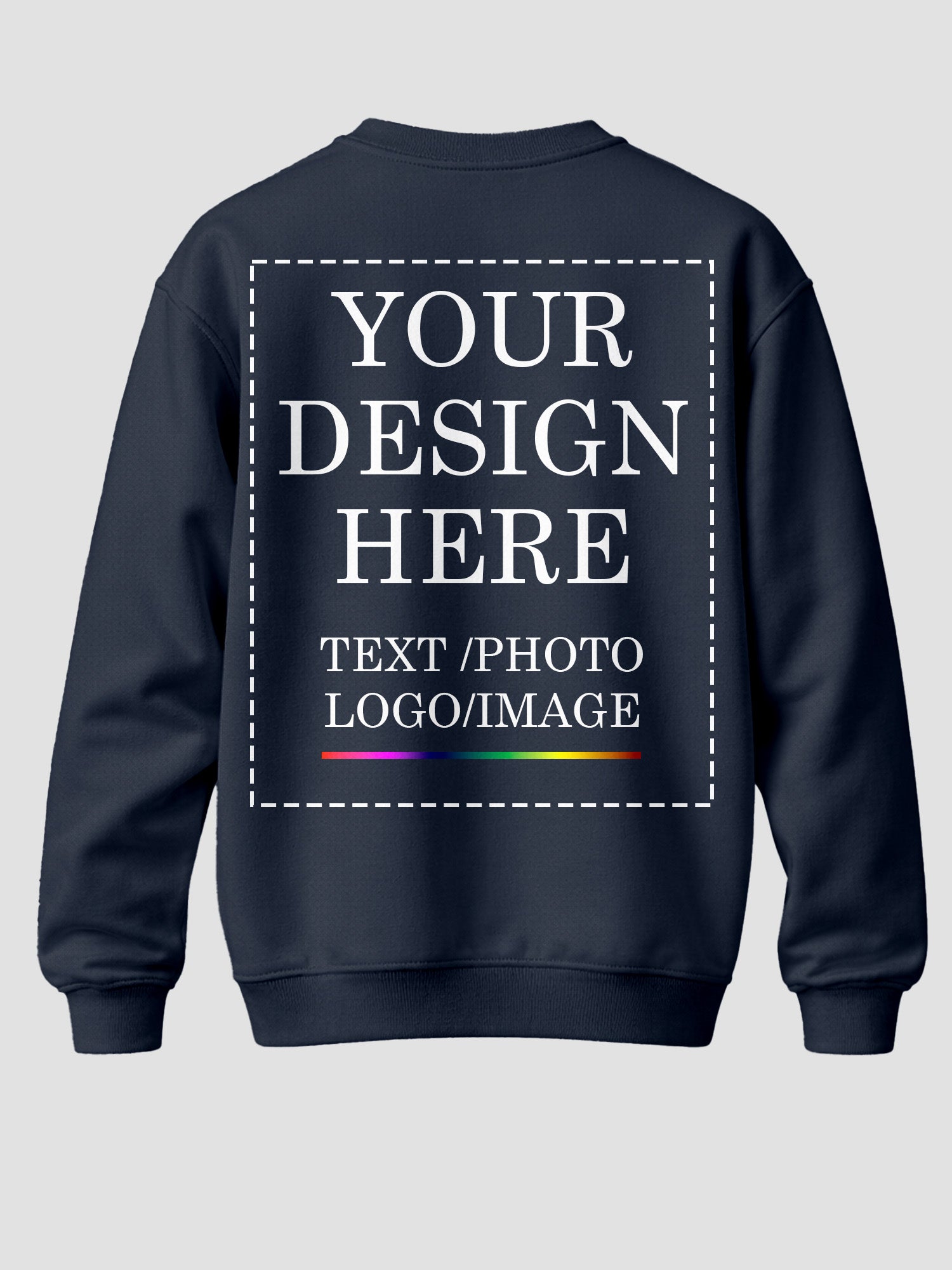 Women-Personalized-Design-Print-Round-Neck-Full-Sleeve-Fleece-Pullover-CSW3
