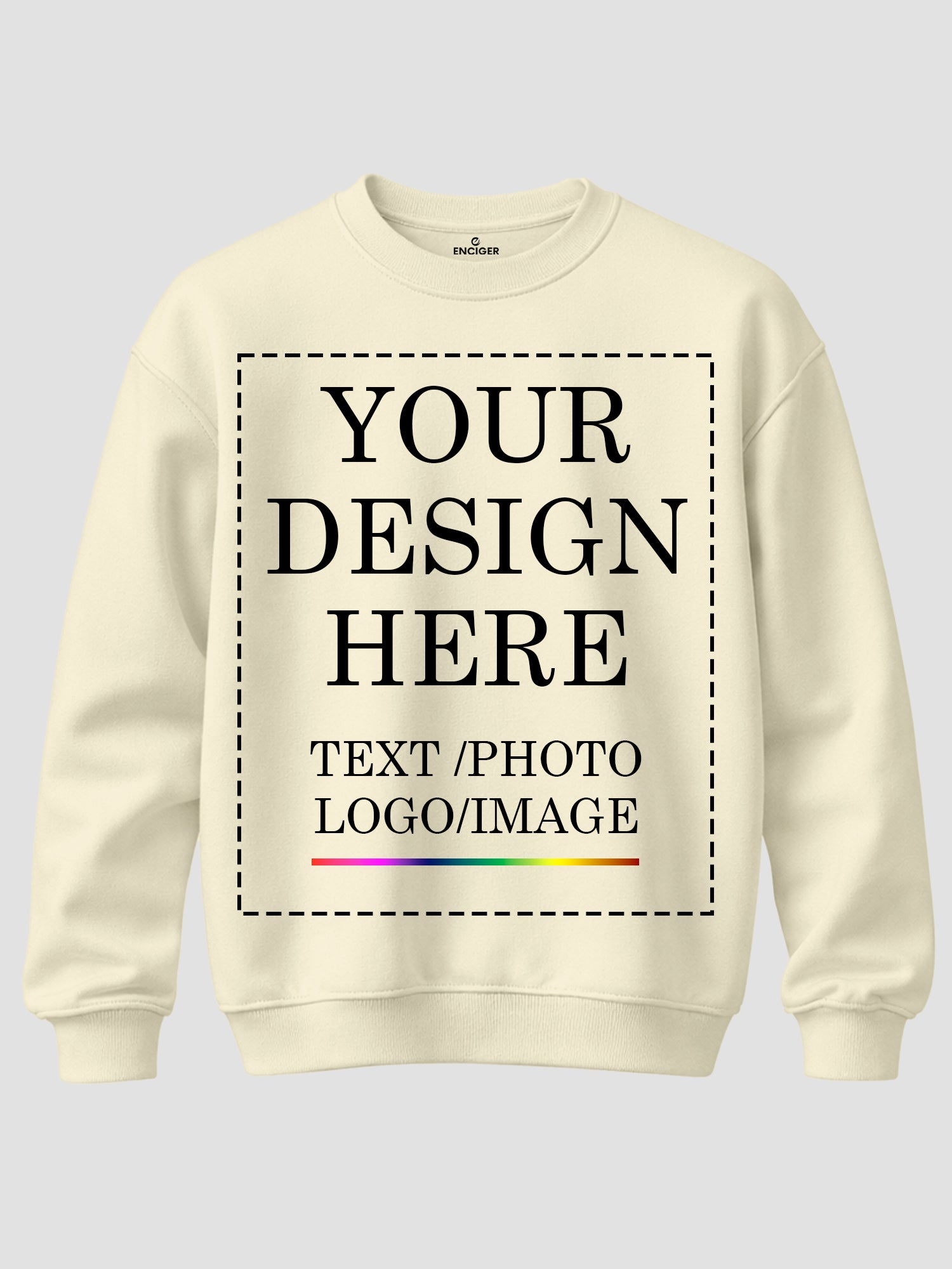 Women-Personalized-Design-Print-Round-Neck-Full-Sleeve-Fleece-Pullover-CSW3