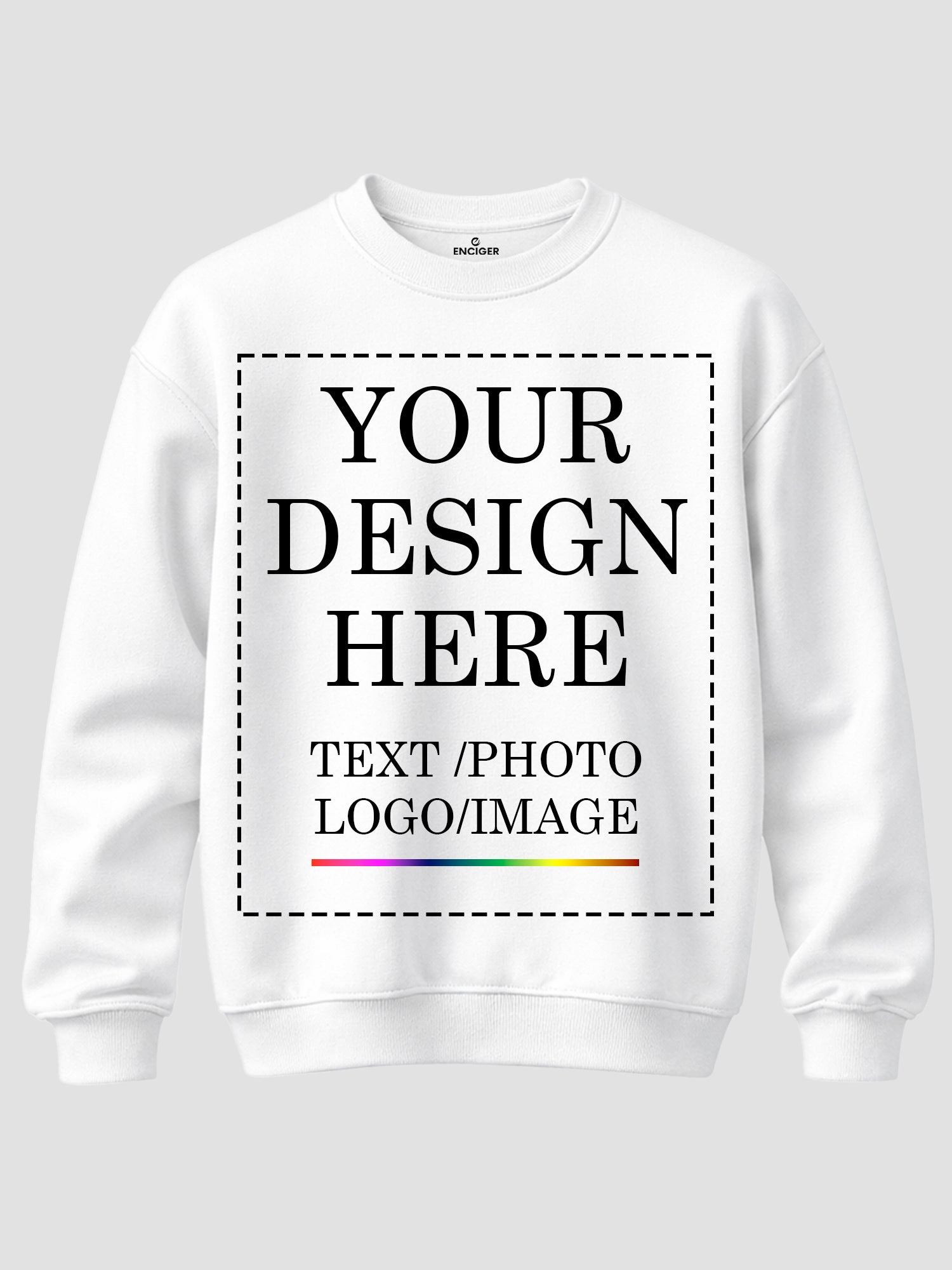 Women-Personalized-Design-Print-Round-Neck-Full-Sleeve-Fleece-Pullover-CSW3
