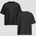 Men Oversized T Shirt Custom Print Relaxed Fit Half Sleeve
