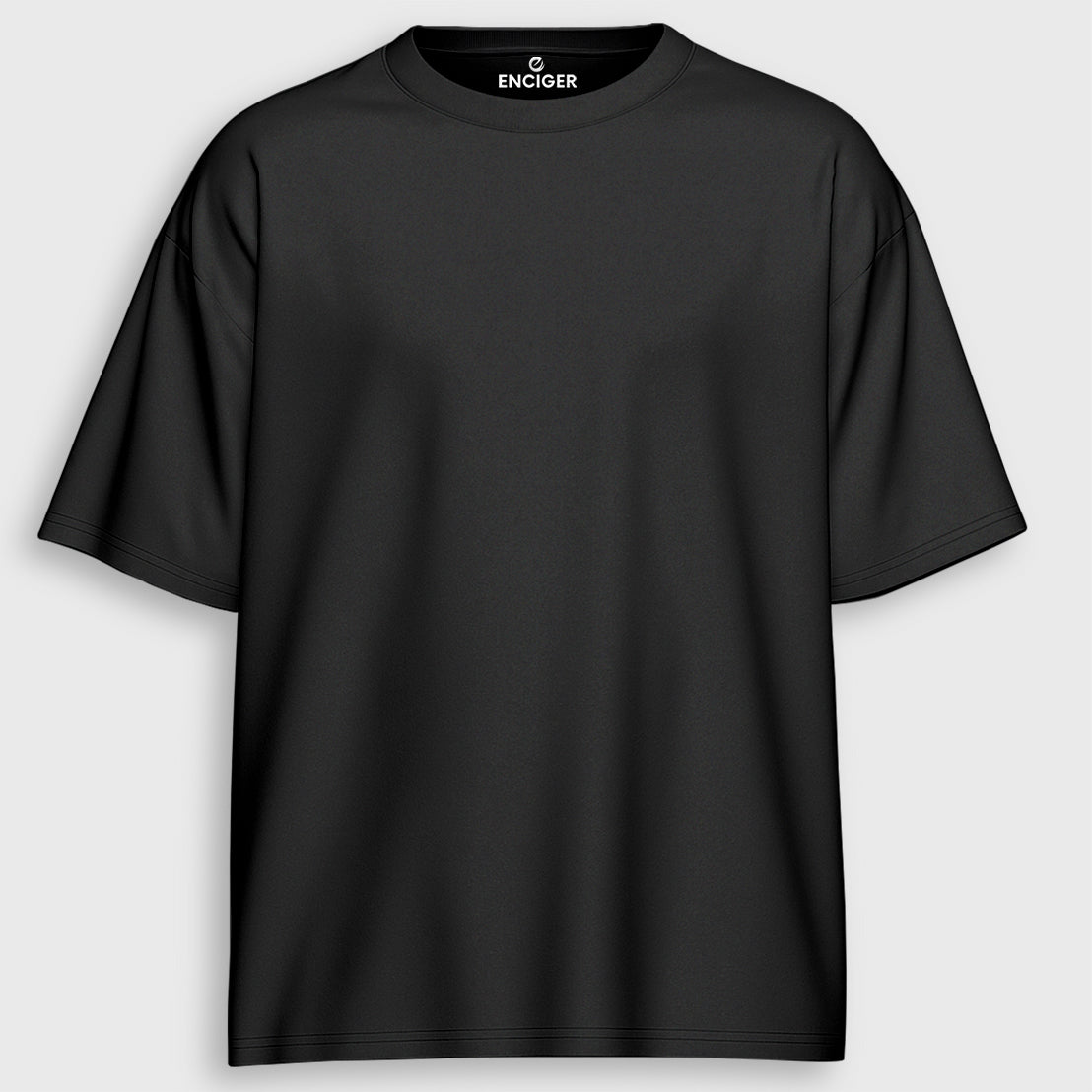 Men Personalized Oversized T Shirt Custom Front Back Print Tee