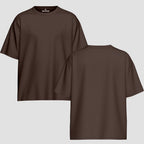 Men Oversized T Shirt Custom Print Relaxed Fit Half Sleeve