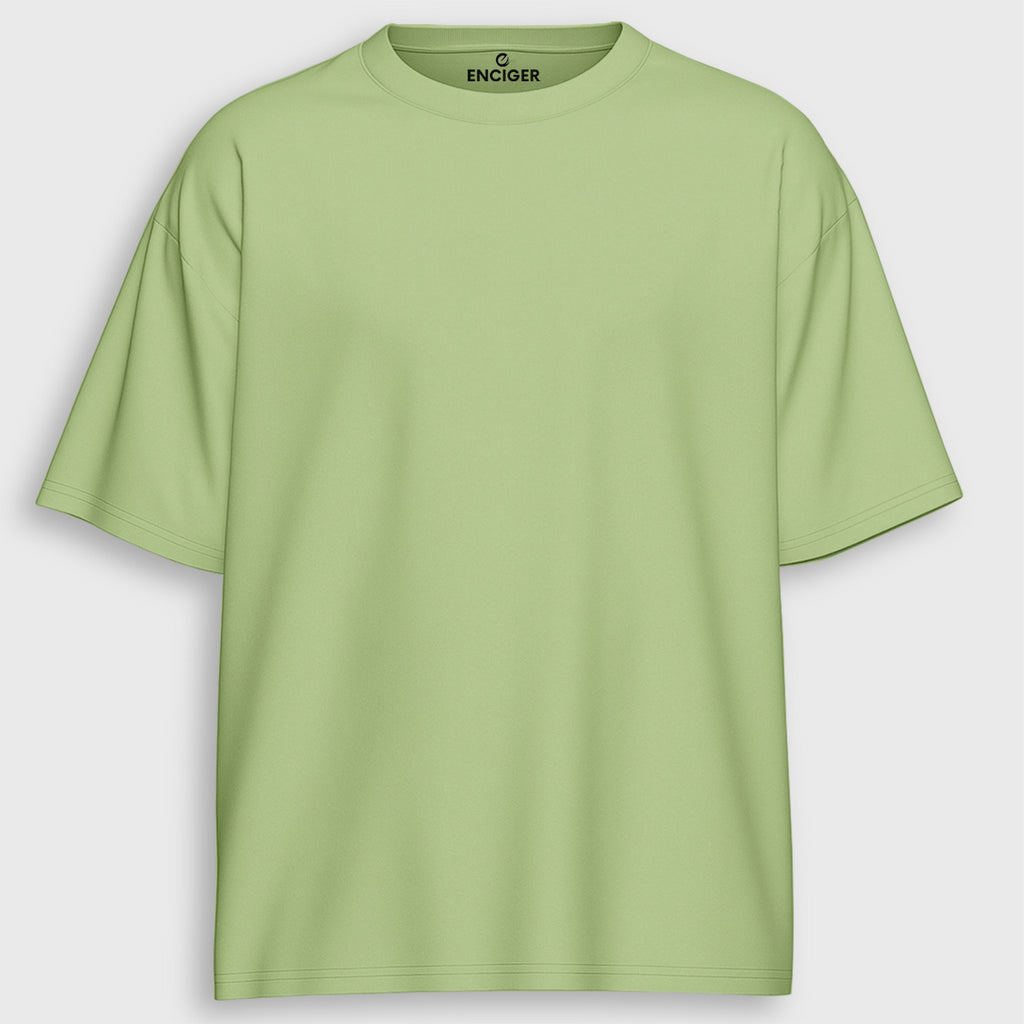 Men Personalized Oversized T Shirt Custom Front Back Print Tee