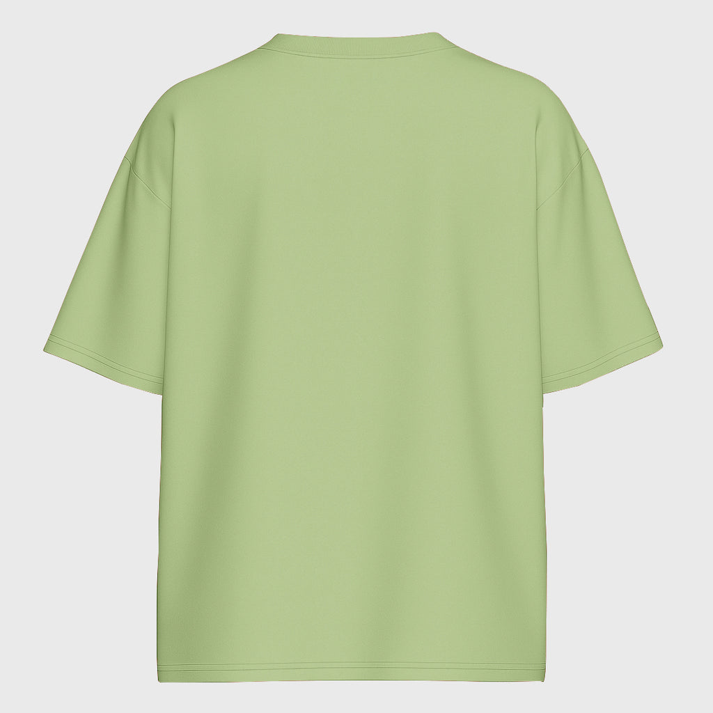 Men Personalized Oversized T Shirt Custom Front Back Print Tee