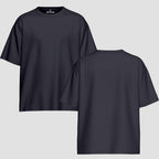 Men Oversized T Shirt Custom Print Relaxed Fit Half Sleeve