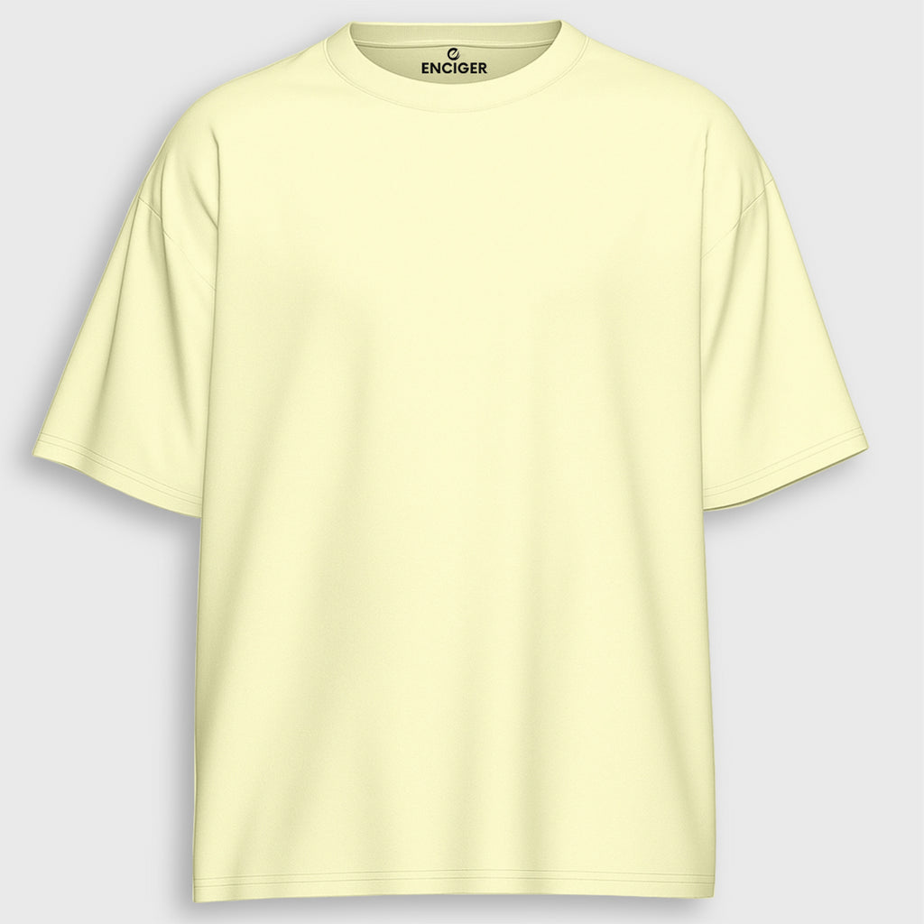 Men Personalized Oversized T Shirt Custom Front Back Print Tee
