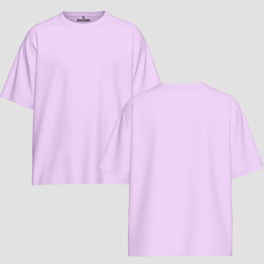 Men Oversized T Shirt Custom Print Relaxed Fit Half Sleeve