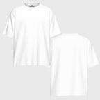 Women Oversized Custom T Shirt Front Back Print Personalised Tee