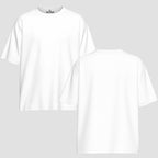 Men Oversized T Shirt Custom Print Relaxed Fit Half Sleeve