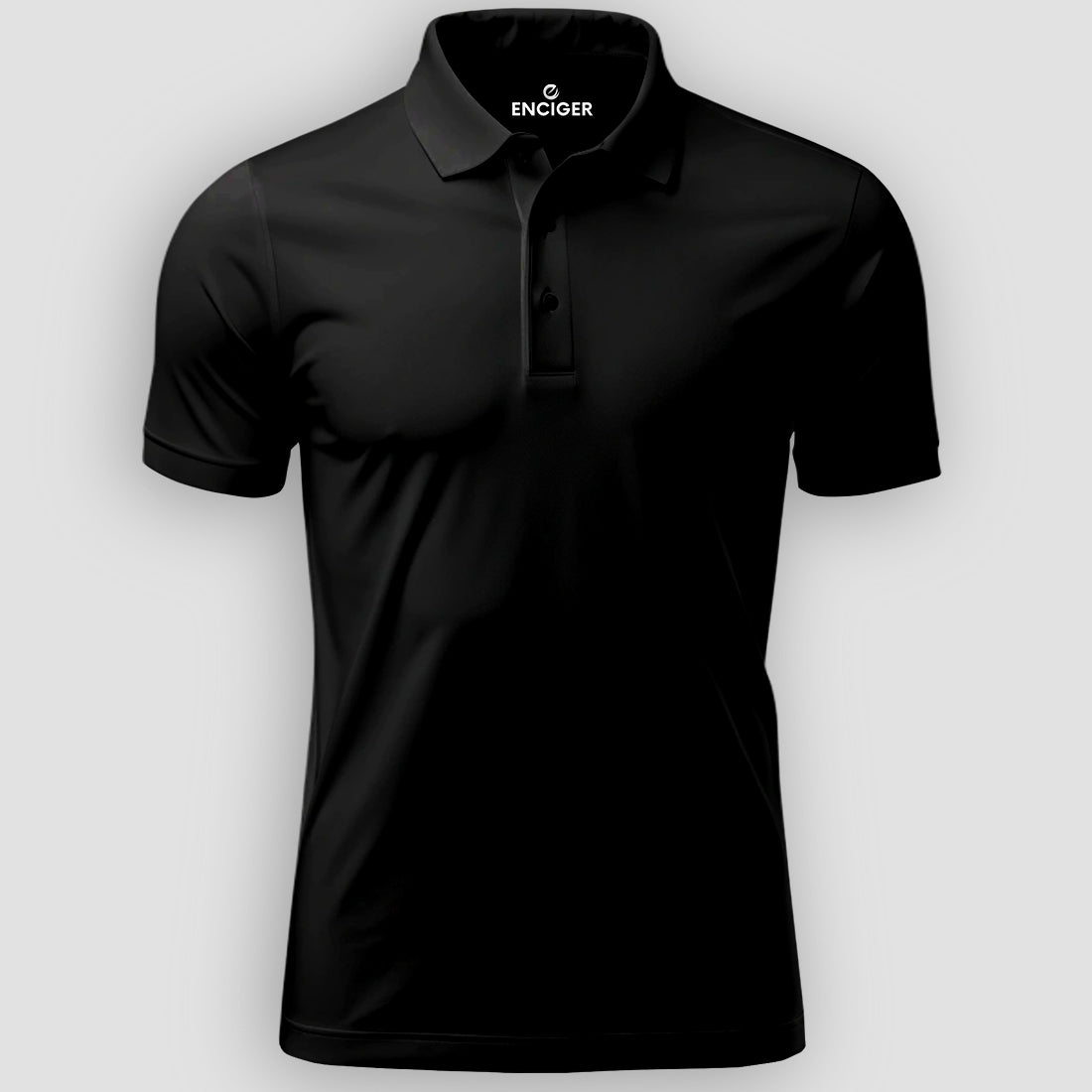 Men Custom Polo T Shirt with Front Back Print Premium Cotton Personalized Logo Text Design Tee