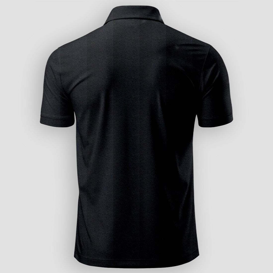 Men Custom Polo T Shirt with Front Back Print Premium Cotton Personalized Logo Text Design Tee