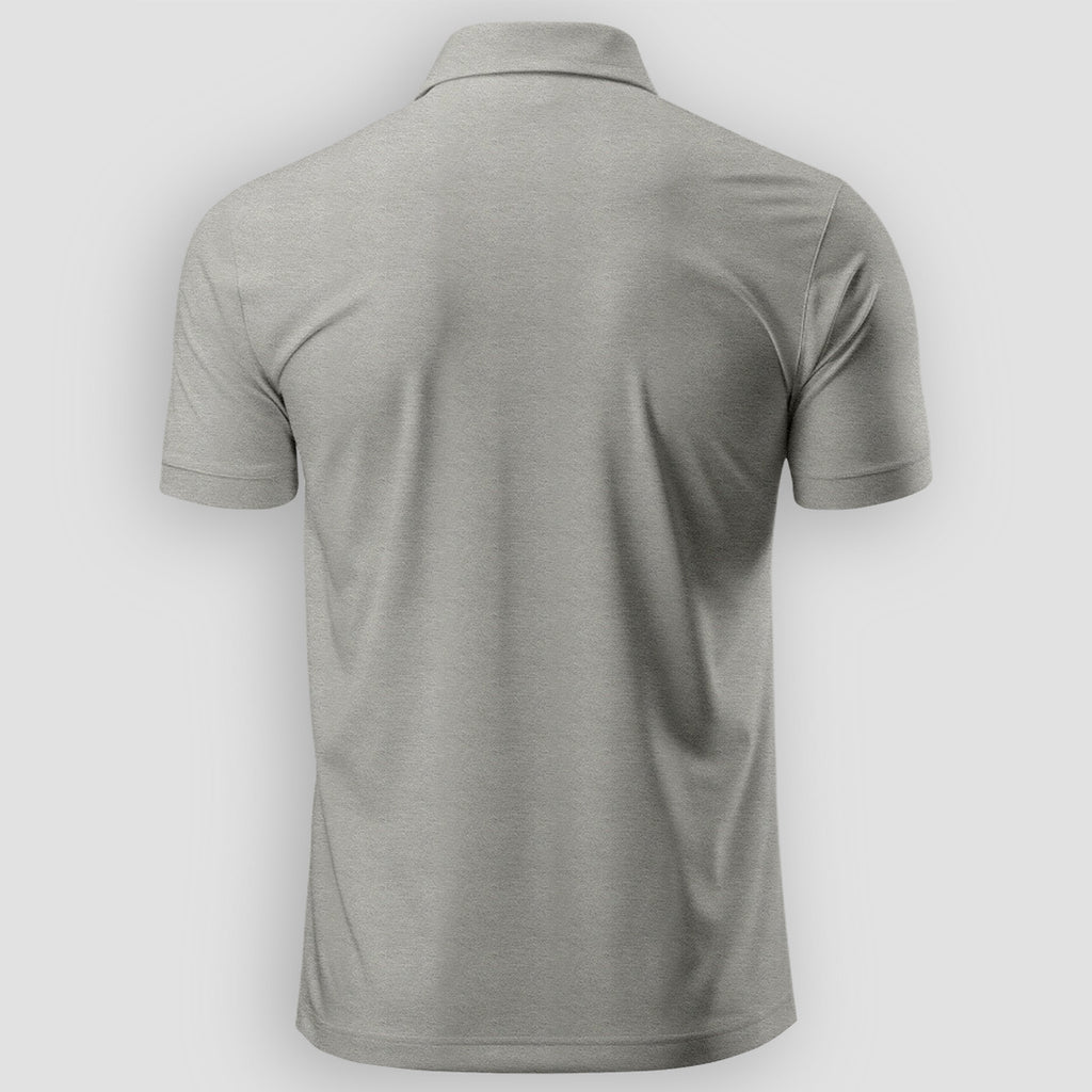 Men Custom Polo T Shirt with Front Back Print Premium Cotton Personalized Logo Text Design Tee