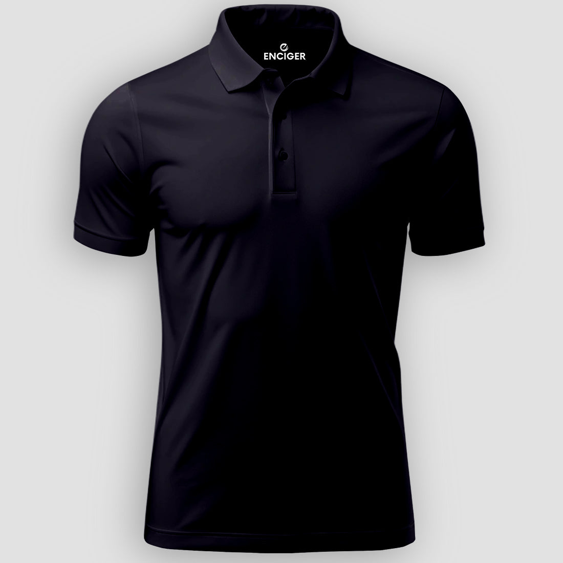Men Custom Polo T Shirt with Front Back Print Premium Cotton Personalized Logo Text Design Tee