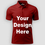 Men Custom Polo T Shirt Premium Cotton Collared T Shirt