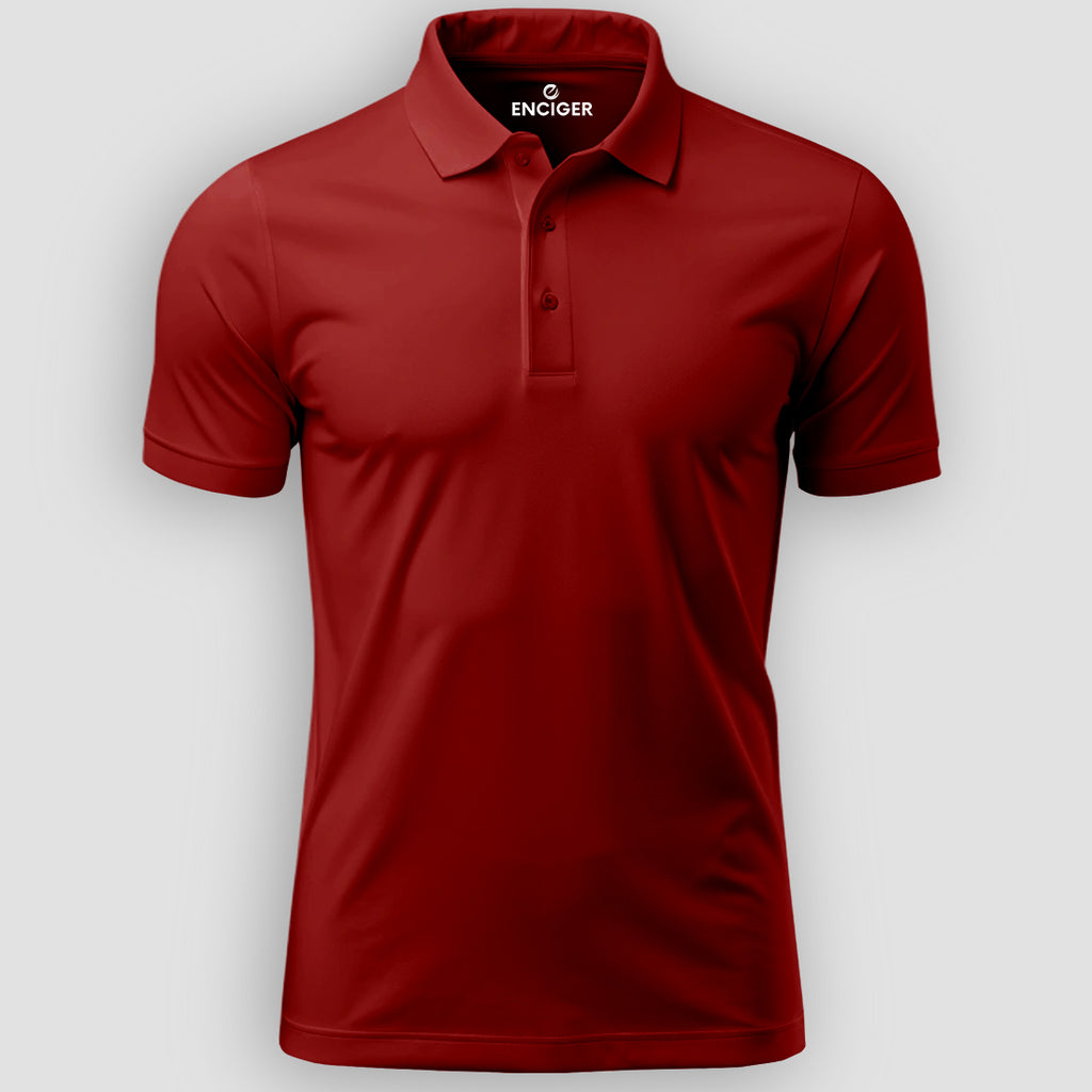 Men Custom Polo T Shirt with Front Back Print Premium Cotton Personalized Logo Text Design Tee