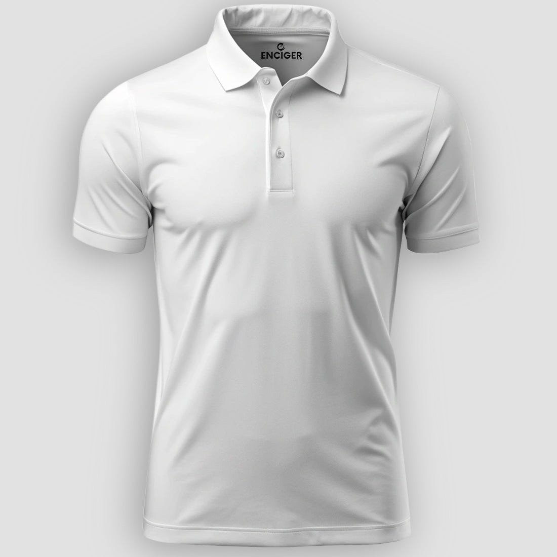 Men Custom Polo T Shirt with Front Back Print Premium Cotton Personalized Logo Text Design Tee