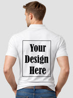 Men Custom Polo T Shirt Premium Cotton Collared T Shirt