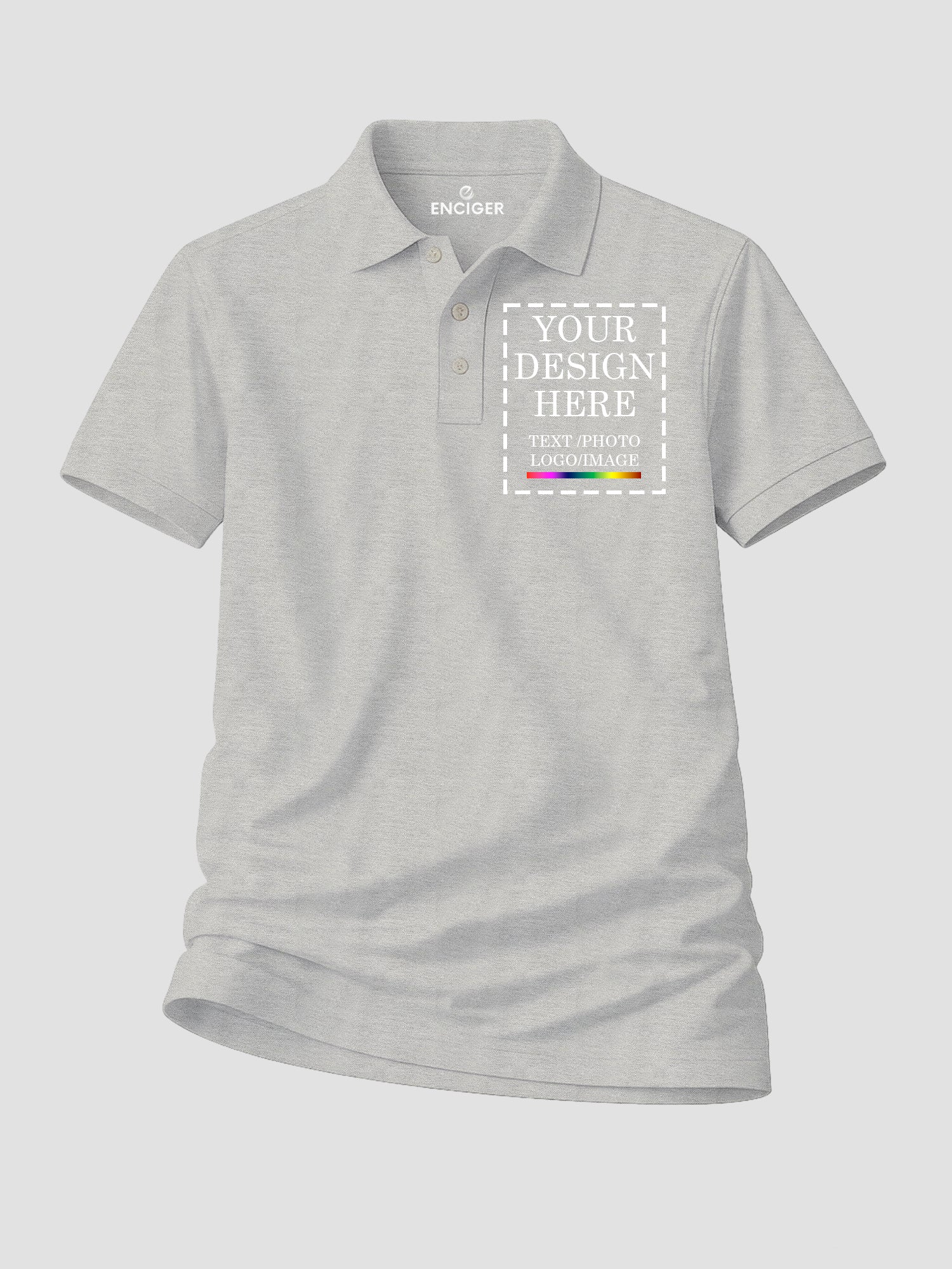 Women Custom Polo T Shirt Personalized Name Logo Print Premium Collared T Shirt