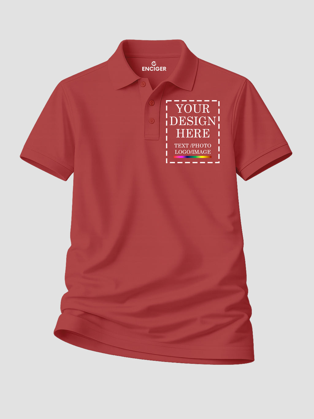 Women Custom Polo T Shirt Personalized Name Logo Print Premium Collared T Shirt