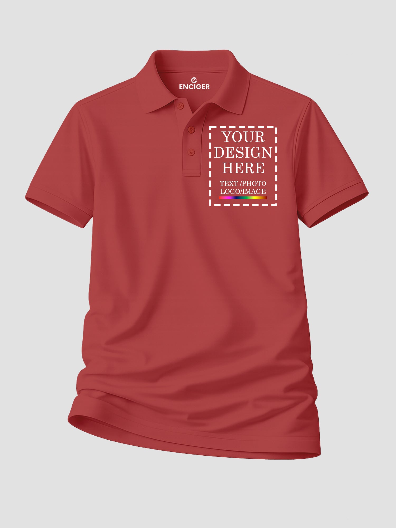 Women Custom Polo T Shirt Personalized Name Logo Print Premium Collared T Shirt