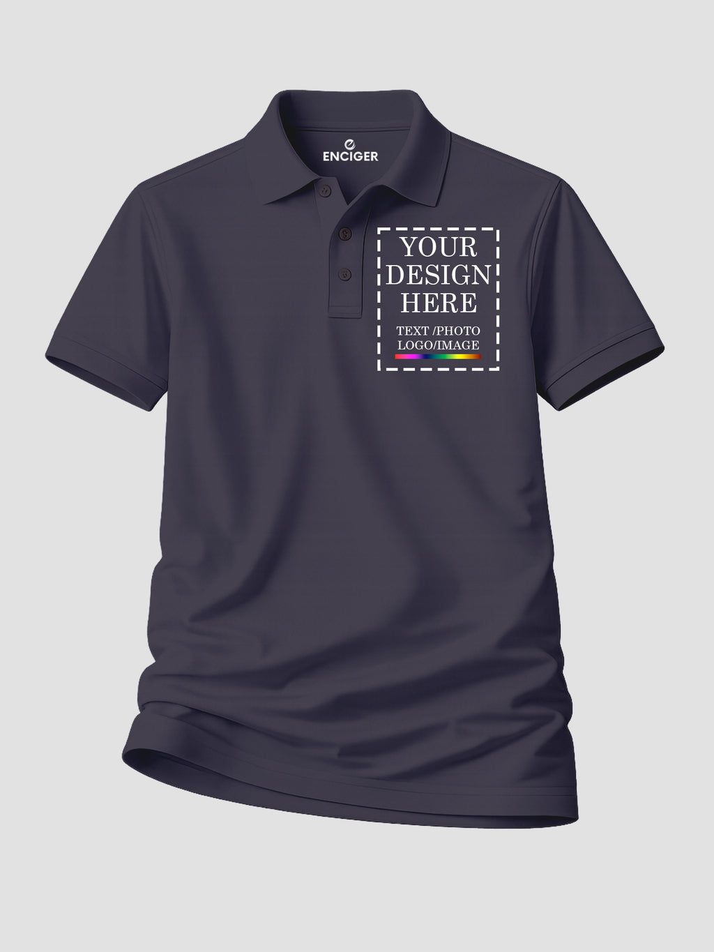 Women Custom Polo T Shirt Personalized Name Logo Print Premium Collablack T Shirt