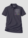 Women Custom Polo T Shirt Personalized Name Logo Print Premium Collablack T Shirt