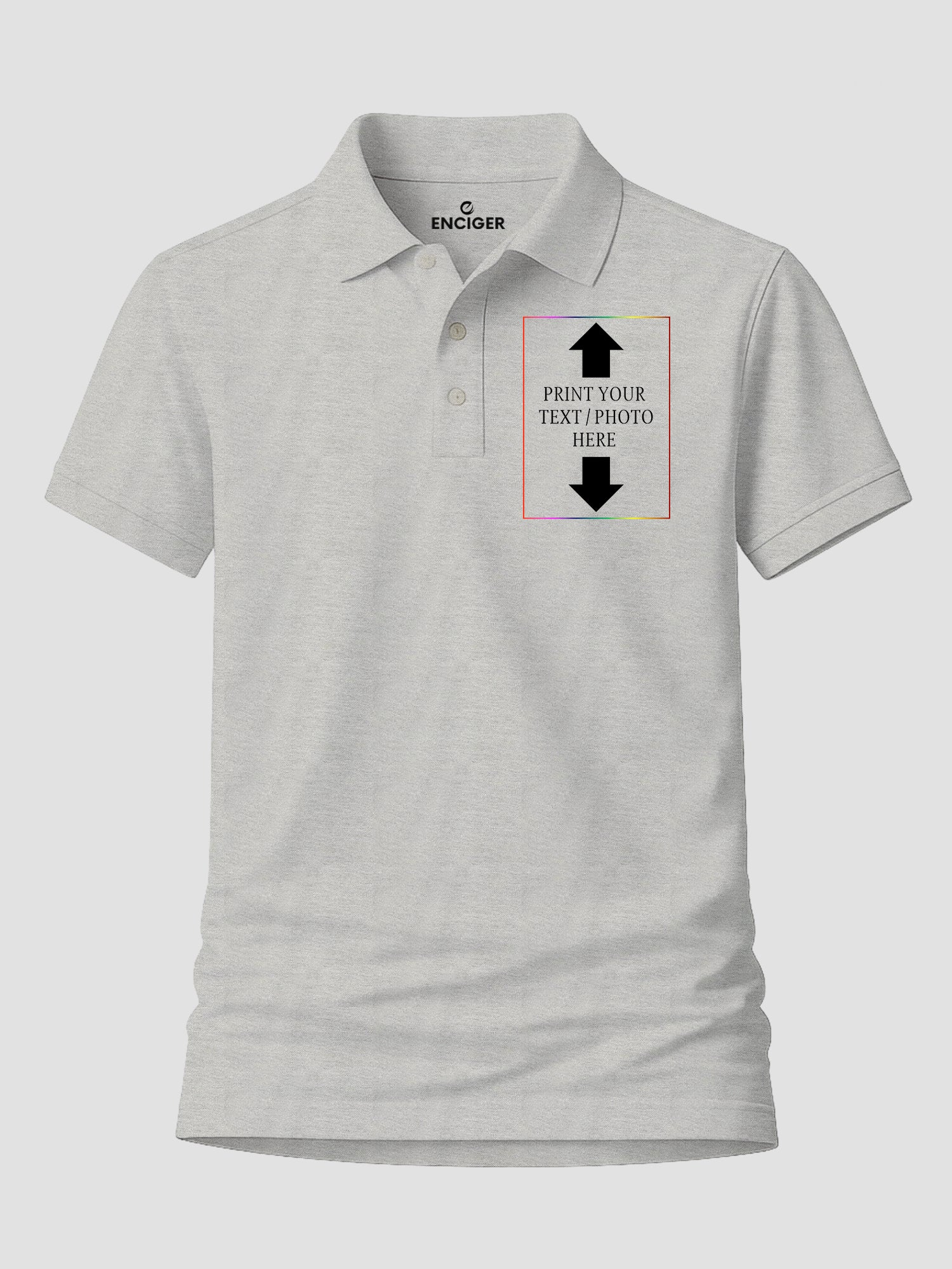 Women Custom Polo T Shirt Front Back Print Personalised Logo Text Photo Polo