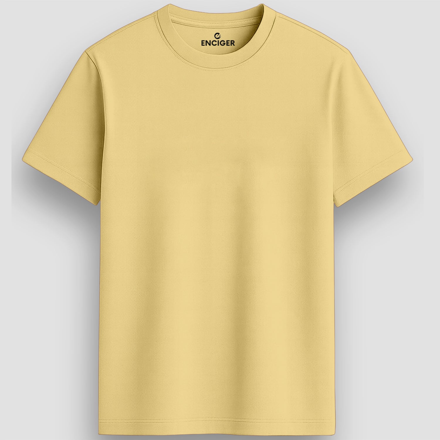 Mens Custom Printed T Shirt Cotton Regular Fit Round Neck Half Sleeve Tee