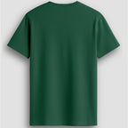 Mens Custom Printed T Shirt Cotton Regular Fit Round Neck Half Sleeve Tee
